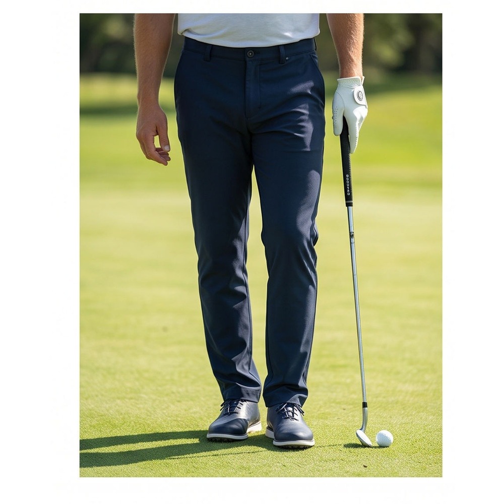 Tommy Bahama 38x29‎ Boracay Flat Front Golf Pants Navy Blue Mens Sustainable